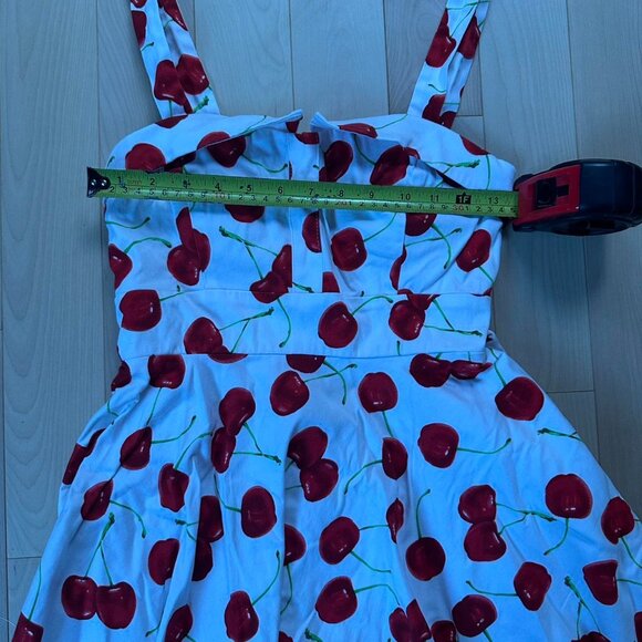 American-Made Pin-Up Cherry Mini Dress - Picture 5 of 8